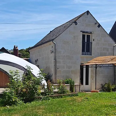 Villa Le Petit Prieure Langeais Exterior foto